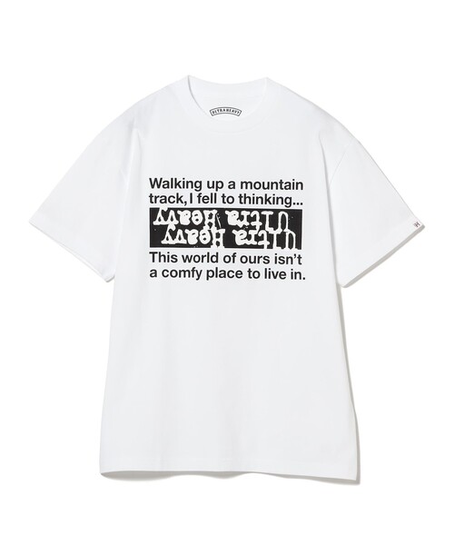 TOKYO CULTUART by BEAMS(トウキョウカルチャートバイビームス)の「ULTRA HEAVY / 立沢トオル Tee(Tシャツ/カットソー・レディース・ブラック/ホワイト・LARGE/MEDIUM/X-LARGE)」の1枚目の写真