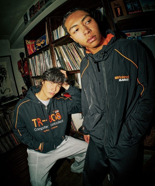 XLARGE（エクストララージ）の「XLARGE×ROLAND PIPING HOODED JACKET