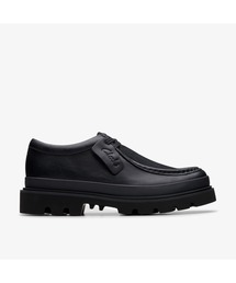Clarks(クラークス)のBadell Seam / バデルシーム(ブラック/ブラック)(モカシン/デッキシューズ)
