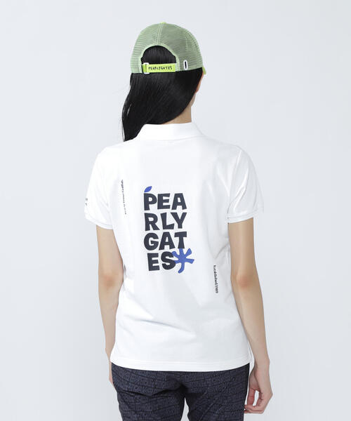 PEARLY GATES(パーリーゲイツ)の「【PEARLY GATES】サッカーチェック半袖ポロシャツ(ポロシャツ・レディース・グリーン系その他/ピンク/ネイビー/ホワイト・MEDIUM/LARGE/SMALL)」の20枚目の写真