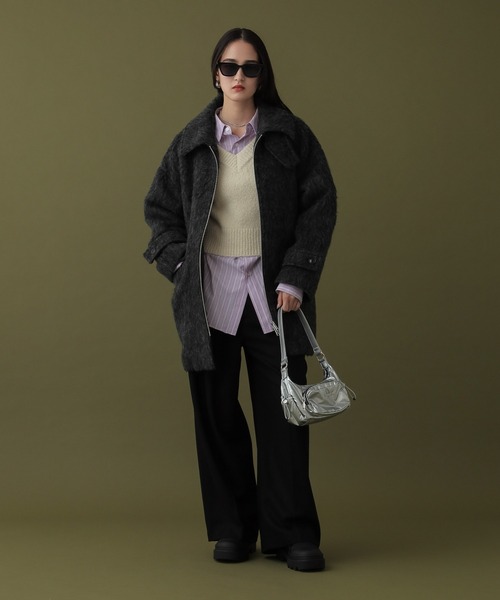 セール】クロップドVネックセーター（ニット/セーター）｜DISPATCHER