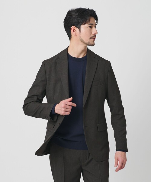 WEB限定 WARDROBE SMART】LANATEC セットアップ/背抜きジャケット