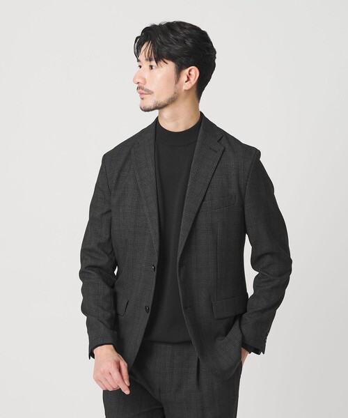 WEB限定 WARDROBE SMART】LANATEC セットアップ/背抜きジャケット