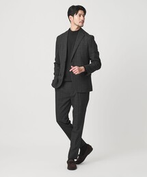 BEAUTY&YOUTH UNITED ARROWS（ビューティーアンドユースユナイテッドアローズ）の「【WEB限定 WARDROBE SMART】LANATEC セットアップ/背抜きジャケット＆イージーパンツ（セットアップ）」