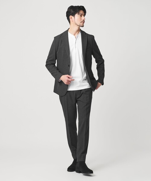 【WEB限定 WARDROBE SMART】LANATEC セットアップ セール】【WEB限定 WARDROBE SMART】LANATEC セットアップ/背抜き