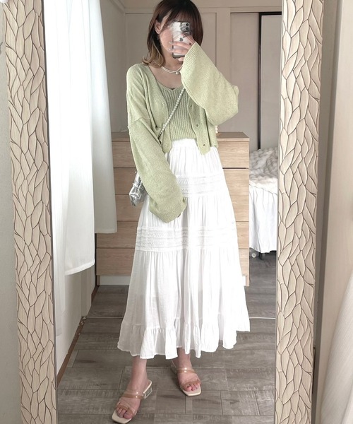 ムータ　ホワイト スカート Dリング付き ムータ ホワイト スカート Dリング付き ムータ ホワイト スカート D