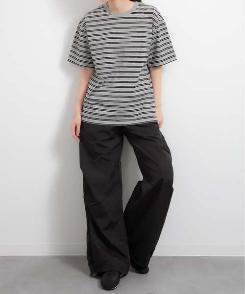 CERCA（チェルカ）の「HALEY PESCA/ワイドレッグ　ストリート　カーゴパンツ（カーゴパンツ・レディース・グレー・SMALL）」の8枚目の写真