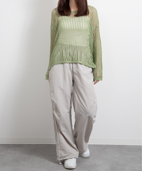 CERCA（チェルカ）の「HALEY PESCA/ワイドレッグ　ストリート　カーゴパンツ（カーゴパンツ・レディース・グレー・SMALL）」の17枚目の写真