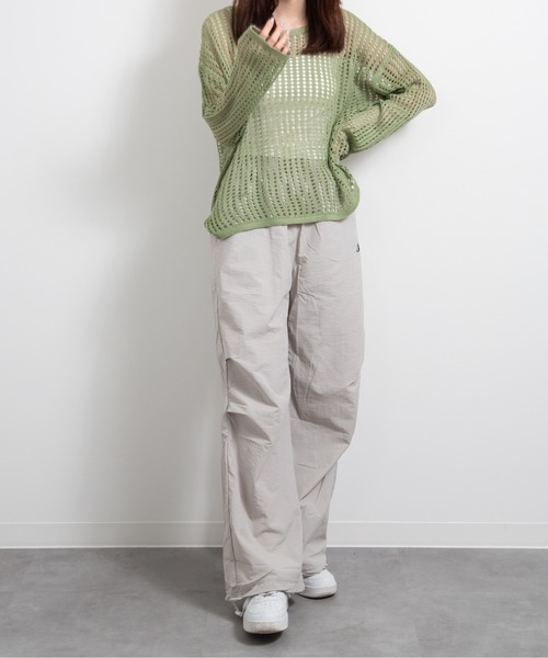 CERCA（チェルカ）の「HALEY PESCA/ワイドレッグ　ストリート　カーゴパンツ（カーゴパンツ・レディース・グレー・SMALL）」の18枚目の写真