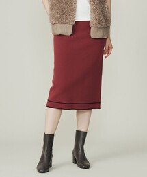 自由区（ジユウク）の「レーヨンストレッチIライン スカート（スカート）」