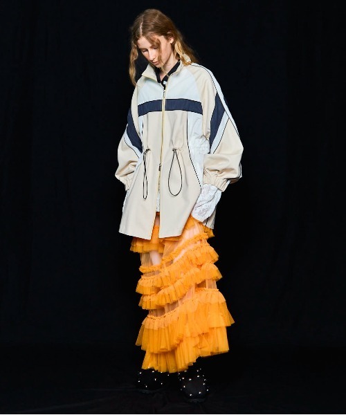 Track Jersey Mini Dress/トラックジャージミニワンピース（ワンピース