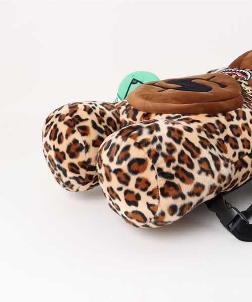 STYLISE（スタイライズ）の「【SPRAY GROUND / スプレーグラウンド】LEOPARD MONEYBEAR BACKPACK [I]（バックパック/リュック・メンズ・ブラウン・ONE）」の12枚目の写真