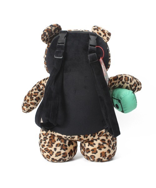 セール】【SPRAY GROUND / スプレーグラウンド】LEOPARD MONEYBEAR