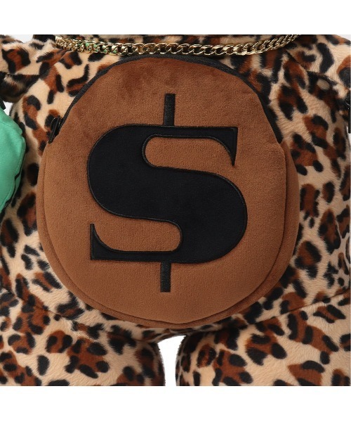 STYLISE（スタイライズ）の「【SPRAY GROUND / スプレーグラウンド】LEOPARD MONEYBEAR BACKPACK [I]（バックパック/リュック・メンズ・ブラウン・ONE）」の5枚目の写真