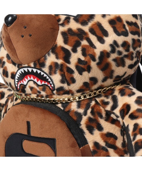 STYLISE（スタイライズ）の「【SPRAY GROUND / スプレーグラウンド】LEOPARD MONEYBEAR BACKPACK [I]（バックパック/リュック・メンズ・ブラウン・ONE）」の6枚目の写真