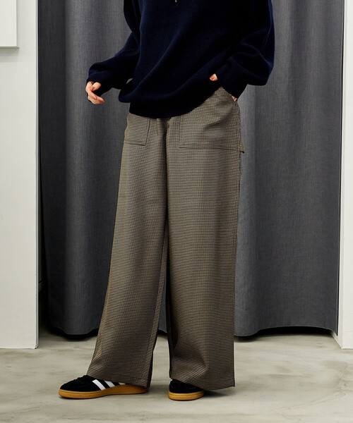 FREAK'S STORE(フリークスストア)の「ペインター ワイドパンツ<セットアップ対応>(カーゴパンツ・レディース・オフホワイト/ブラック/オリーブ/その他/ネイビー/その他1・SMALL/MEDIUM)」の5枚目の写真
