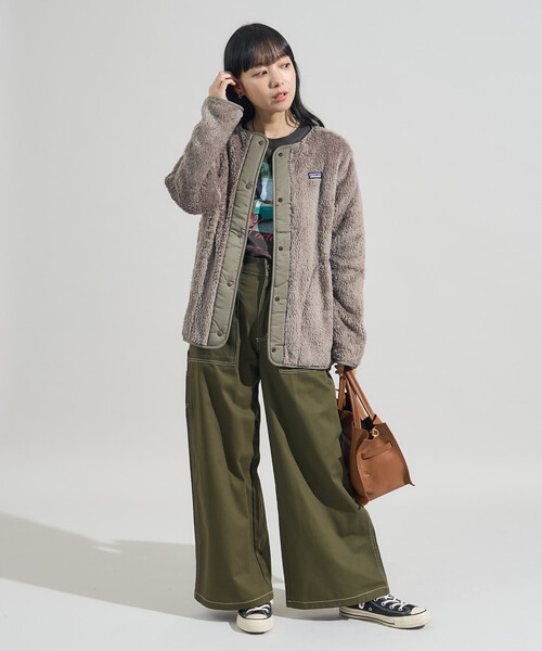FREAK'S STORE（フリークスストア）の「ペインター ワイドパンツ＜セットアップ対応＞（カーゴパンツ・レディース・オフホワイト/ブラック/オリーブ/その他/ネイビー/その他1・SMALL/MEDIUM）」の9枚目の写真