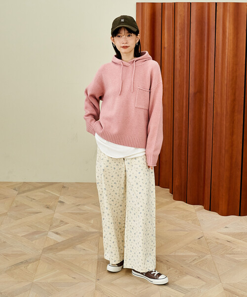 FREAK'S STORE(フリークスストア)の「ペインター ワイドパンツ<セットアップ対応>(カーゴパンツ・レディース・オフホワイト/ブラック/オリーブ/その他/ネイビー/その他1・SMALL/MEDIUM)」の17枚目の写真