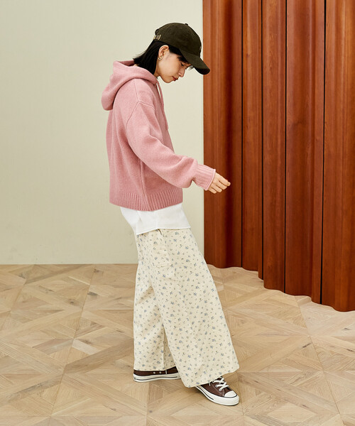 FREAK'S STORE(フリークスストア)の「ペインター ワイドパンツ<セットアップ対応>(カーゴパンツ・レディース・オフホワイト/ブラック/オリーブ/その他/ネイビー/その他1・SMALL/MEDIUM)」の18枚目の写真