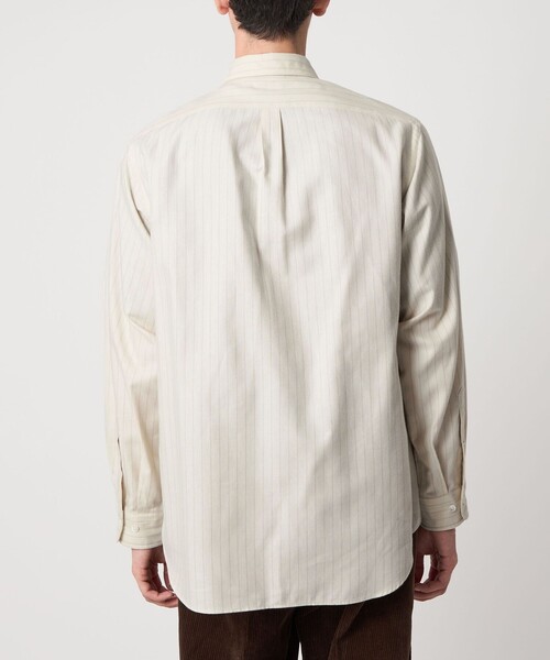 Steven Alan(スティーブンアラン)の「<Steven Alan> ネル ストライプ レギュラーカラー シャツ NARROW(シャツ/ブラウス・メンズ・ダークグレー/ナチュラル・S/M/L/XL)」の17枚目の写真