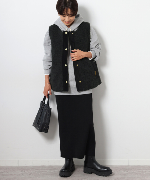 追加》【BARBOUR/バブアー】DULSIE LINER：ボアベスト（その他アウター