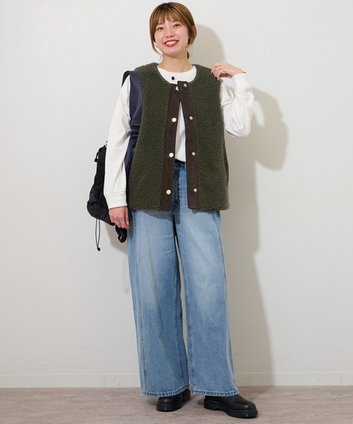 バブアーボアベスト BARBOUR/バブアー】DULSIE LINER / ボアベスト / WEB限定｜SELECT BY