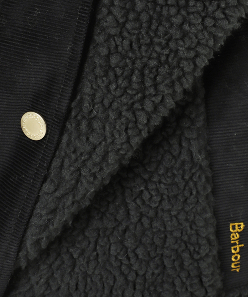 Barbour（バブアー）の「《追加》【BARBOUR/バブアー】DULSIE LINER：ボアベスト（その他アウター・レディース・ブラック/カーキ・10）」の7枚目の写真