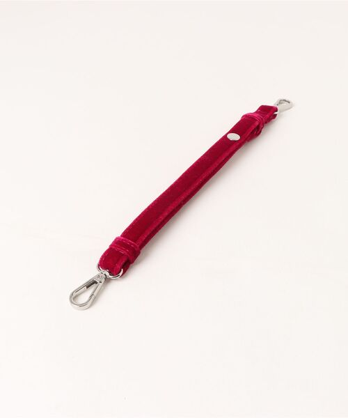 Three Four Time（ｽﾘｰﾌｫｰﾀｲﾑ）の「【Casselini / キャセリーニ】HOTFIX ミニバッグ（ショルダーバッグ・レディース・ブラック/ピンク・FREE）」の5枚目の写真