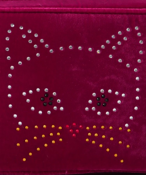 Three Four Time（ｽﾘｰﾌｫｰﾀｲﾑ）の「【Casselini / キャセリーニ】HOTFIX ミニバッグ（ショルダーバッグ・レディース・ブラック/ピンク・FREE）」の19枚目の写真