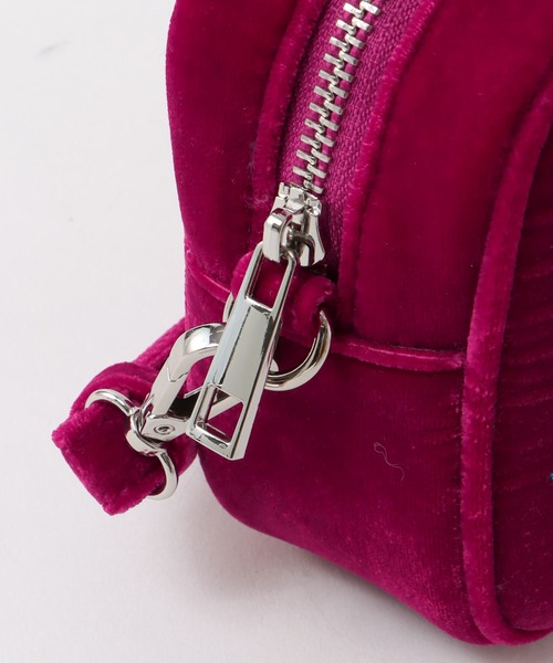 Three Four Time（ｽﾘｰﾌｫｰﾀｲﾑ）の「【Casselini / キャセリーニ】HOTFIX ミニバッグ（ショルダーバッグ・レディース・ブラック/ピンク・FREE）」の21枚目の写真