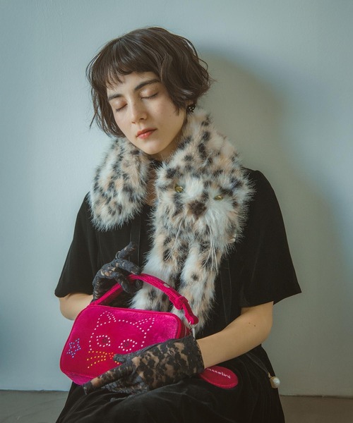 Three Four Time（ｽﾘｰﾌｫｰﾀｲﾑ）の「【Casselini / キャセリーニ】HOTFIX ミニバッグ（ショルダーバッグ・レディース・ブラック/ピンク・FREE）」の9枚目の写真