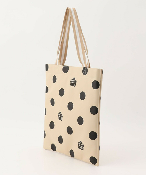 FRAPBOIS（フラボア）の「パークドットート（トートバッグ・レディース・ベージュ/ネイビー・FREE）」の4枚目の写真