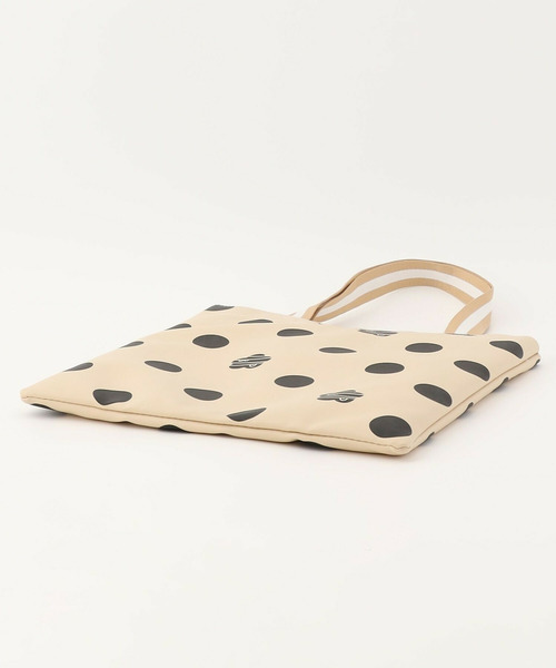 FRAPBOIS（フラボア）の「パークドットート（トートバッグ・レディース・ベージュ/ネイビー・FREE）」の6枚目の写真