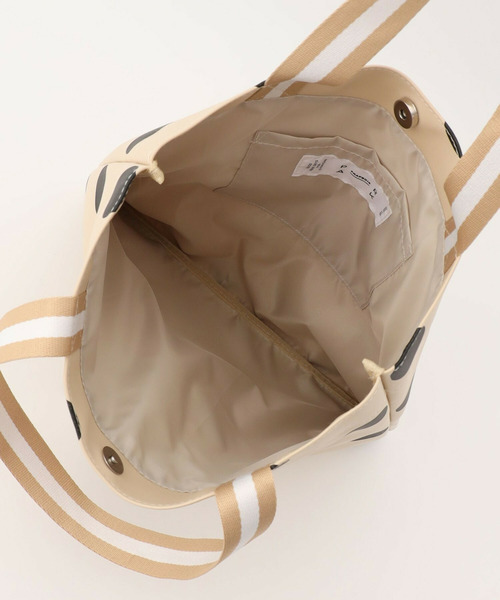 FRAPBOIS（フラボア）の「パークドットート（トートバッグ・レディース・ベージュ/ネイビー・FREE）」の7枚目の写真