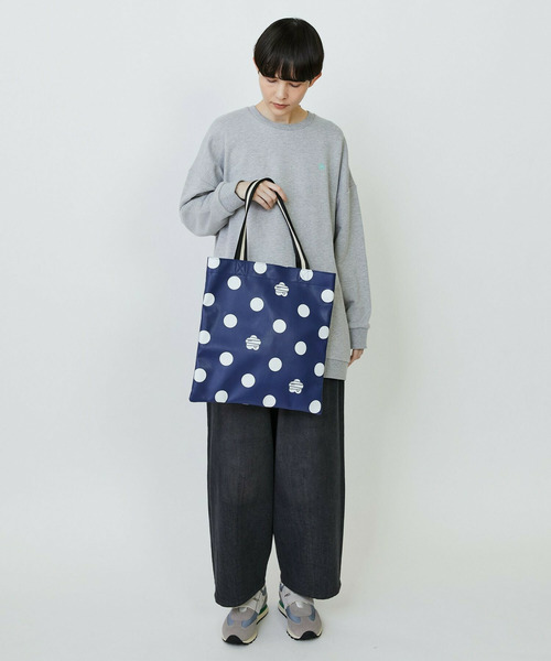 FRAPBOIS（フラボア）の「パークドットート（トートバッグ・レディース・ベージュ/ネイビー・FREE）」の17枚目の写真