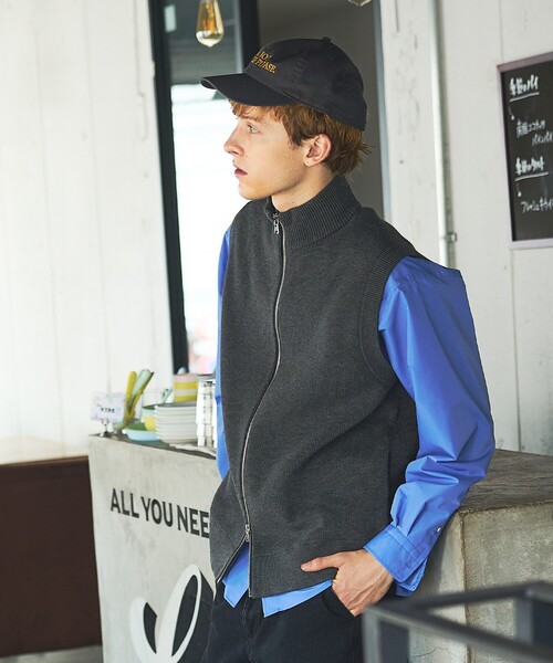 ABAHOUSE（アバハウス）の「オーバーサイズ レギュラーカラーシャツ / イージーケア（シャツ/ブラウス・メンズ・ホワイト/ブルー/ブルー系その他/ブルー系その他2・46/48）」の14枚目の写真