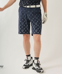 GREED MONSTER（グリードモンスター）の「【GREED MONSTER/グリードモンスター】Gradient Monster Monogram Allover Pattern Half Pants/ゴルフウェア・グラデーションモンスターモノグラム総柄ハーフパンツ（その他パンツ）」