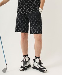 GREED MONSTER（グリードモンスター）の「【GREED MONSTER/グリードモンスター】Gradient Monster Monogram Allover Pattern Half Pants/ゴルフウェア・グラデーションモンスターモノグラム総柄ハーフパンツ（その他パンツ）」