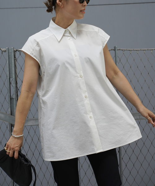 CELERI Sleeveless ワイドシャツ（シャツ/ブラウス）｜CELERI