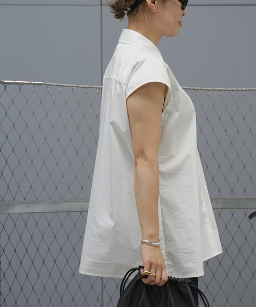 CELERI Sleeveless ワイドシャツ（シャツ/ブラウス）｜CELERI