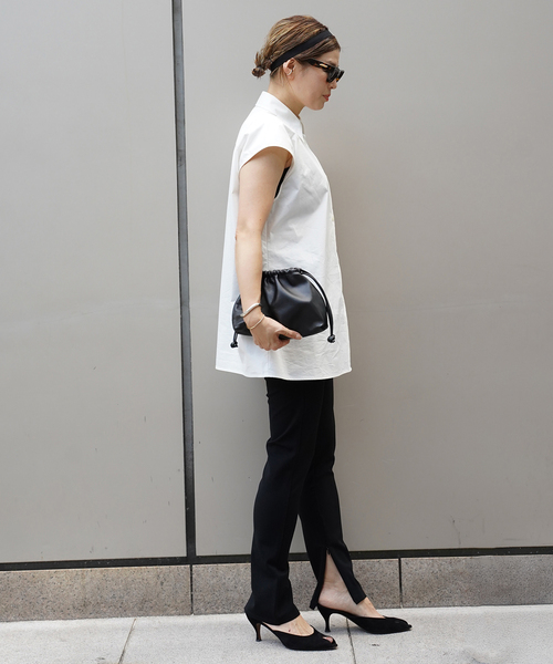 CELERI 2024SS Sleeveless ワイドシャツ　超美品 CELERI Sleeveless ワイドシャツ（シャツ/ブラウス）｜CELERI