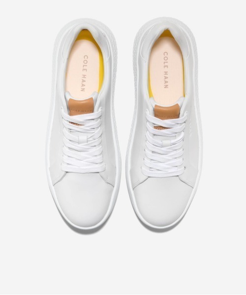 COLE HAAN(コールハーン)の「グランド ハリオン カップ レザー womens(スニーカー・レディース・ホワイト・6.5/7/7.5/5.5/6/5/8/8.5)」の5枚目の写真