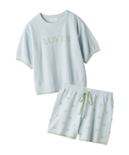 SNIDEL  ルームウェアセット セール】【sorbet light】【接触冷感】パイルセットアップ