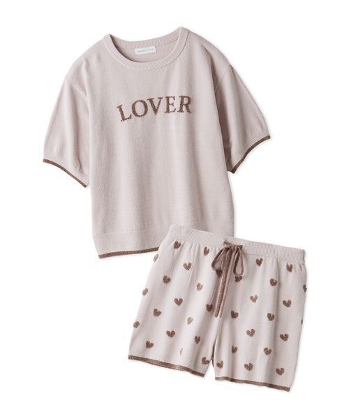 SNIDEL HOME（スナイデルホーム）の「ニットセットアップ（ルームウェア/パジャマ・レディース・ピンク/ブルー/ホワイト・F）」の10枚目の写真