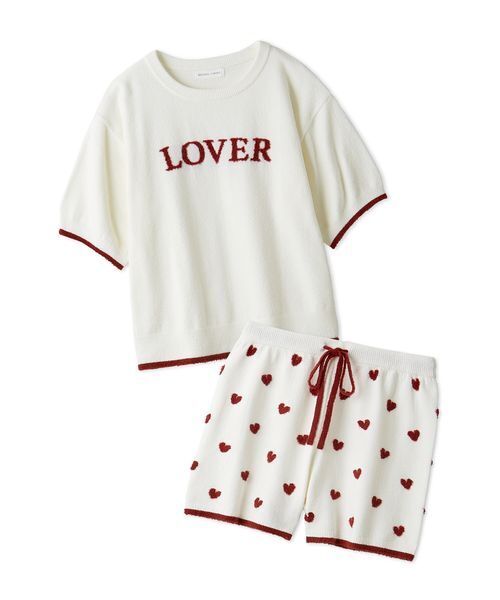 SNIDEL HOME（スナイデルホーム）の「ニットセットアップ（ルームウェア/パジャマ・レディース・ピンク/ブルー/ホワイト・F）」の9枚目の写真