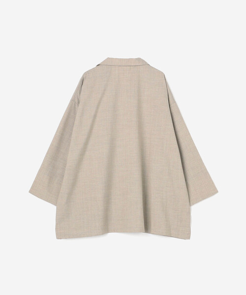 ORCIVAL(オーシバル)の「ORCIVAL | ストレッチブロード スキッパーシャツ WOMEN(シャツ/ブラウス・レディース・ベージュ系その他/ネイビー・1)」の14枚目の写真