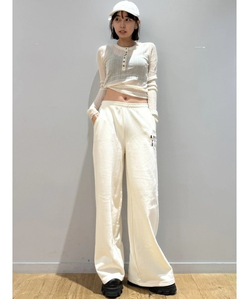 30th アニバーサリーヘビーウェイト フレンチテリー セットアップ アイボリー GAP｜(W)30th アニバーサリー ヘビーウェイト フレンチテリー