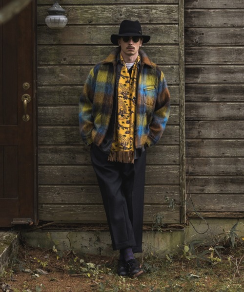 セール】チェック ウール スポーツ ジャケット（ブルゾン）｜BEAMS