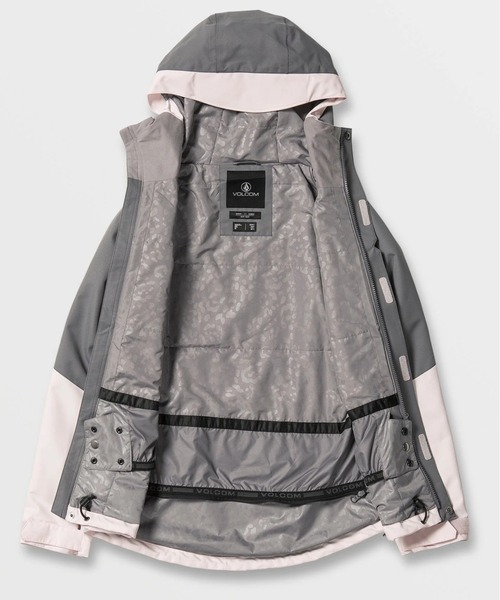 VOLCOM（ボルコム）の「【VOLCOM/ボルコム】 Womens Bolt Insulated Jacket /スキースノーボードジャケット（その他アウター・レディース・ライトブルー・SMALL/MEDIUM/LARGE）」の2枚目の写真