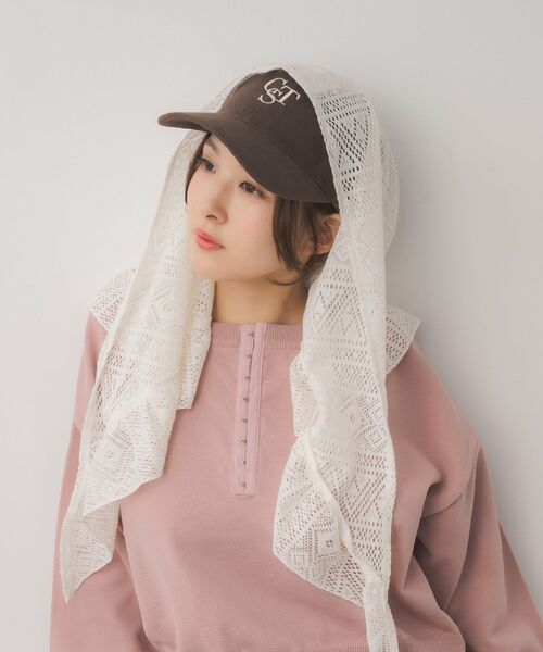 casita(RETRO GIRL)(カシータ)の「【新色追加】レイヤードラップベルト(ベルト・レディース・オフホワイト/ナチュラル/ブラウン系その他2/ブルー系その他2/ブラウン・ONE SIZE)」の4枚目の写真